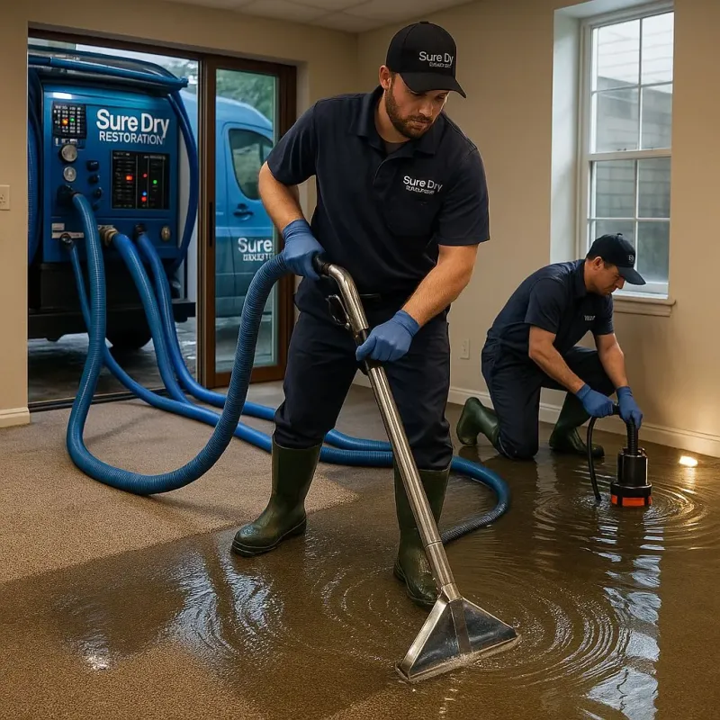 Water Extraction and Removal process in Northumberland, PA
